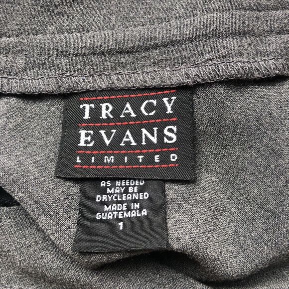 Tracy Evans Limited Gray Ruffle Skirt Size 1 - Picture 4 of 9